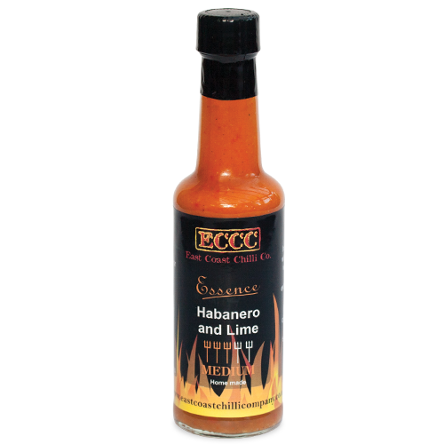 Habanero and Lime Essence Chilli Sauce from The East Coast Chilli