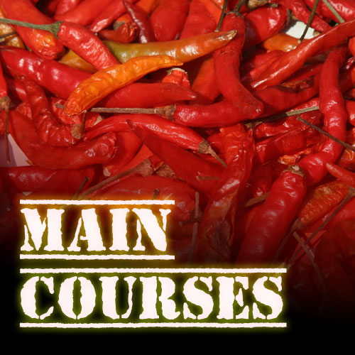 Recipes for Hot Sauce - Main Courses