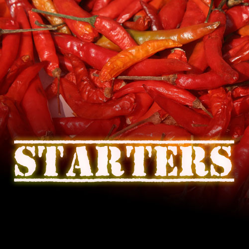 Hot Sauce Recipes - Starters