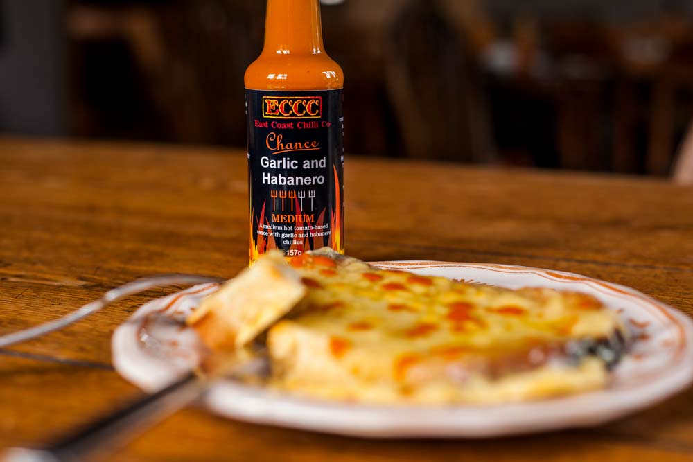 Chilli Sauce with Grilled Cheese